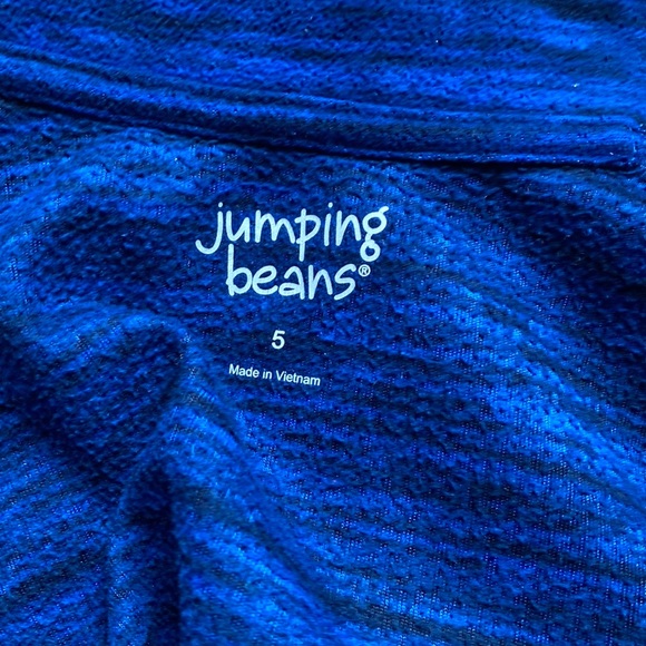 Boys size 5 blue zip up - Picture 2 of 5